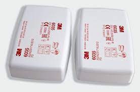 3M 6035-P3 PARTICULATE FILTERS ENCASED (PK-2) - Safety and Protect