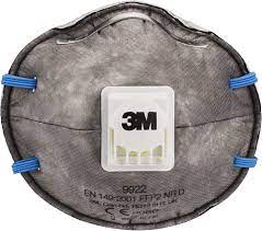 3M 9922 ORGANIC VALVED VAPOUR RESPIRATOR (PK-10) - Safety and Protect