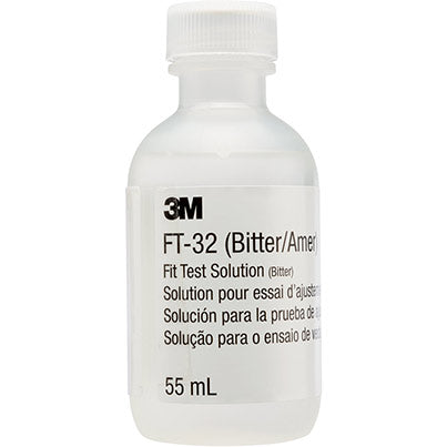 3M FT31 Bitter Testing Solution Containing Fit Test Solution 55ml bottle ( Case 6) - Safety and Protect