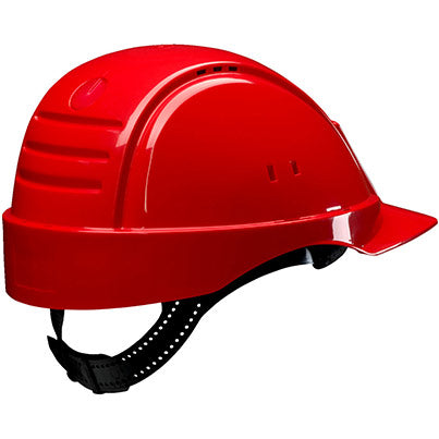 3M G2000C Red Vented Safety Helmet Box of 20 - Safety and Protect