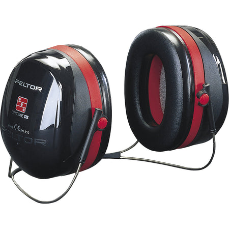 3M PELTOR Optime III Neckband Ear Defenders - Safety and Protect