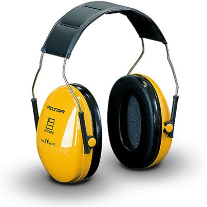 3M PELTOR Optime I Overhead Ear Defenders - Safety and Protect