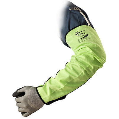 Ansell HyFlex 11-200 Hi-Vis Cut-Resistant Arm Protector - Safety and Protect