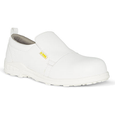 Anvil Traction Ontario White Slip-On S2 Safety Shoes - Safety and Protect