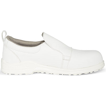 Anvil Traction Ontario White Slip-On S2 Safety Shoes - Safety and Protect