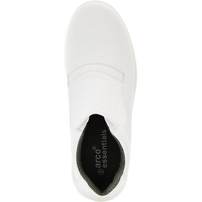 Arco Essentials White Slip-On S2 Safety Shoes - Safety and Protect