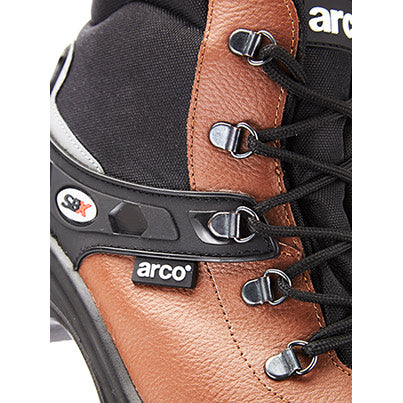 Arco ST210 Brown S1P Safety Boots - Safety and Protect