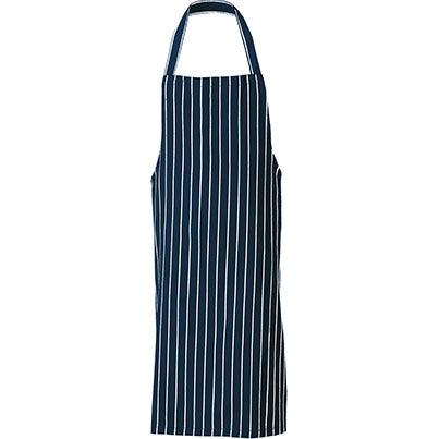 Blue Striped Cotton Butcher’s Apron - Safety and Protect