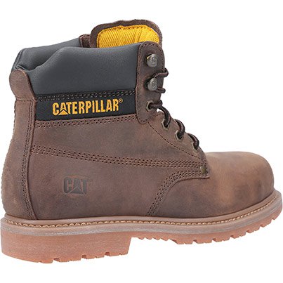 CAT Powerplant Brown SB Safety Boots - Safety and Protect