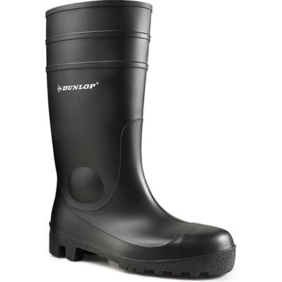 Dunlop Protomastor Black S5 Safety Wellington Boots - Safety and Protect