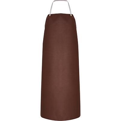 Heavyweight Brown PVC Apron 122cm x 91cm - Safety and Protect