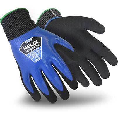 HexArmor Helix 2065 Nitrile-Coated Cut-Resistant Gloves Pack of 12 - Safety and Protect