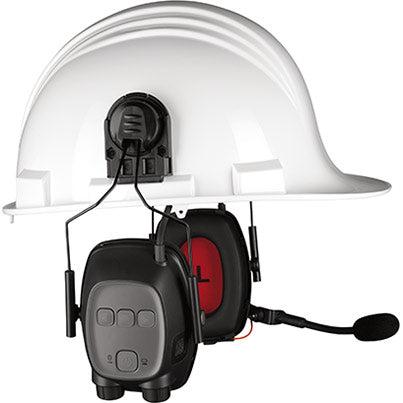 Honeywell Sync Wireless Impact Helmet-Mounted Bluetooth Ear Defenders - Safety and Protect