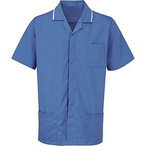 Alsico Alsicare Advantage Men’s Blue/White Tunic - Safety and Protect