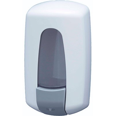 White Hand Soap Bulk-Fill Dispenser - Safety and Protect