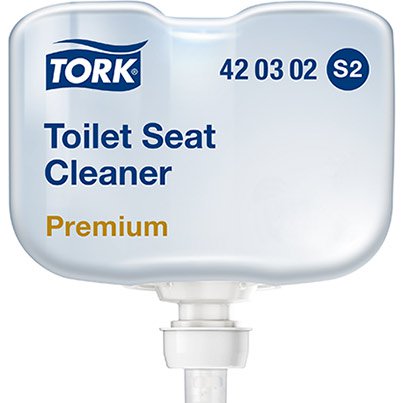 Tork Premium S2 Toilet Seat Cleaner 475ml - Safety and Protect