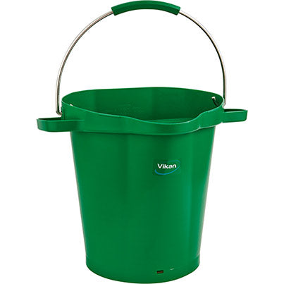 Vikan Hygiene Green 20L Bucket - Safety and Protect