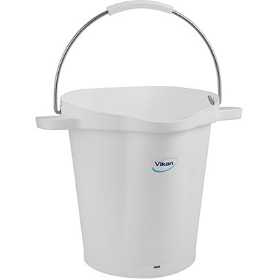 Vikan Hygiene White 20L Bucket - Safety and Protect