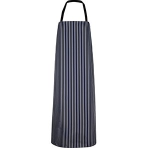 Striped PU-Coated Nylon Butcher’s Apron 122cm x 91cm - Safety and Protect