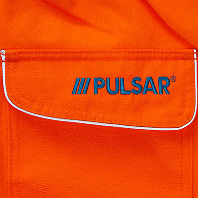 PULSAR PR336LDS Women’s Orange Hi-Vis Cargo Trousers with Kneepad Pockets - Safety and Protect