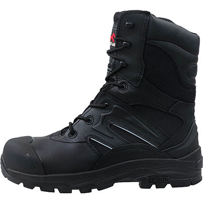 Rock Fall Titanium Black High-Leg S3 Safety Boots - Safety and Protect