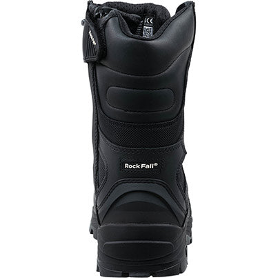 Rock Fall Titanium Black High-Leg S3 Safety Boots - Safety and Protect