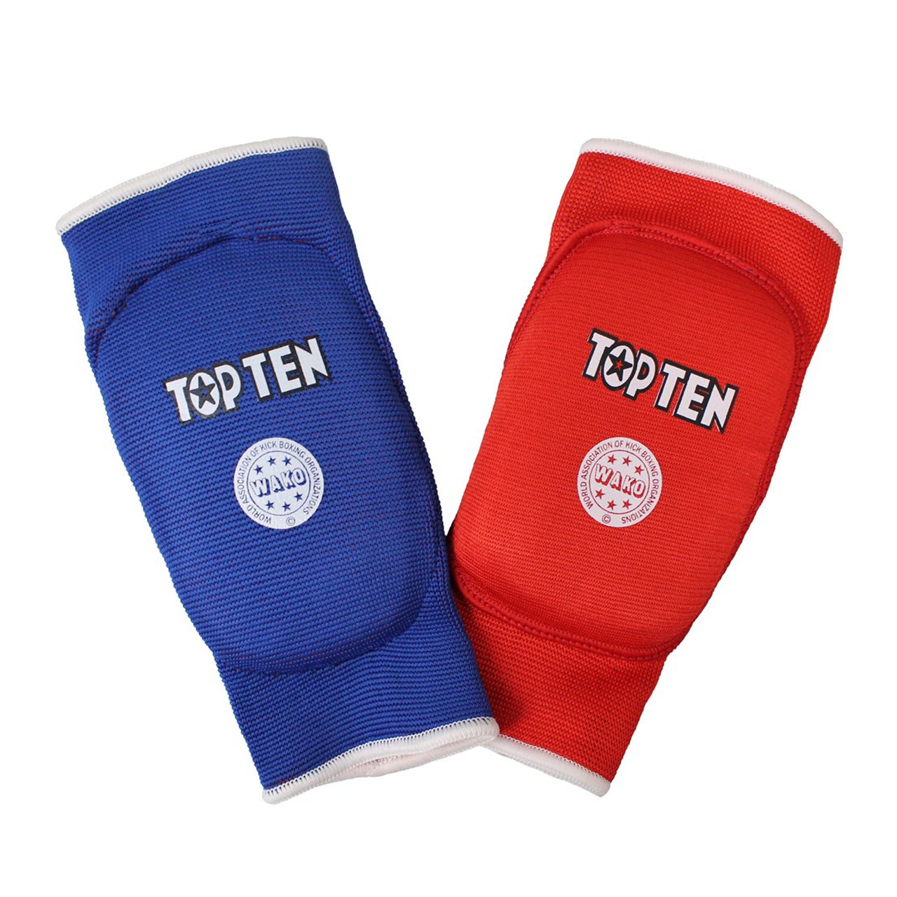 TOP TEN Reversible Elbow Guard "WAKO" Red/Blue - Safety and Protect