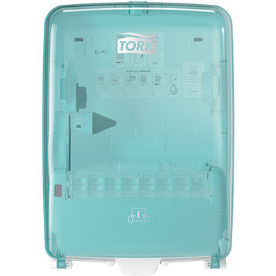 Tork Washstation Performance W6 Turquoise Paper Towel Dispenser - Safety and Protect