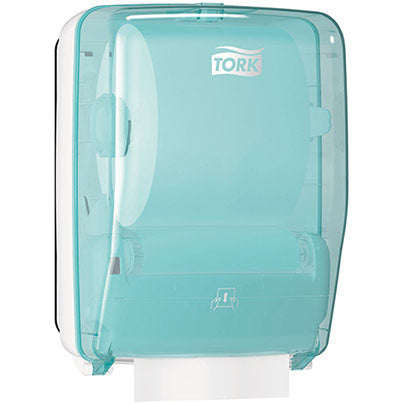 Tork Washstation Performance W6 Turquoise Paper Towel Dispenser - Safety and Protect