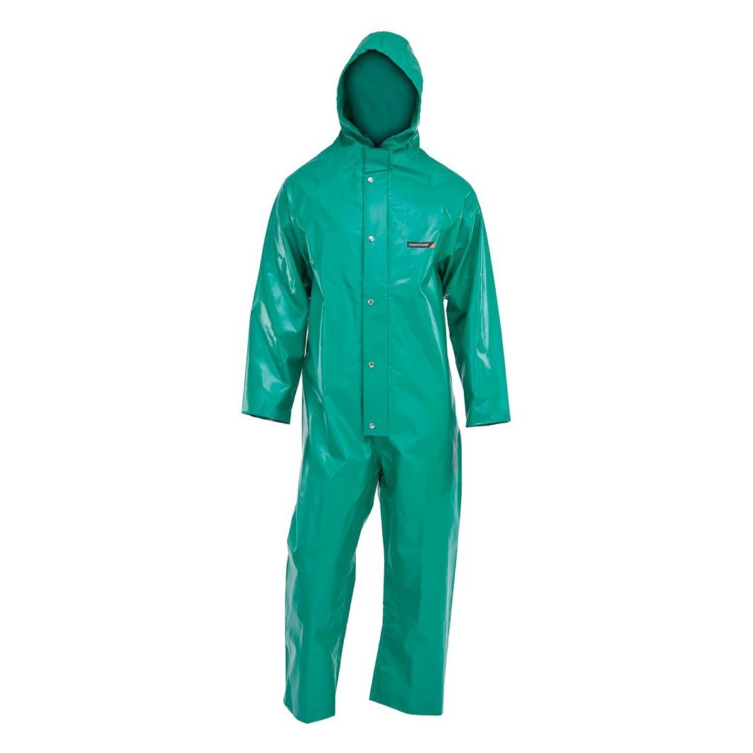 CMBH Chemmaster Green Coveralls By Alpha Solway - Safety and Protect