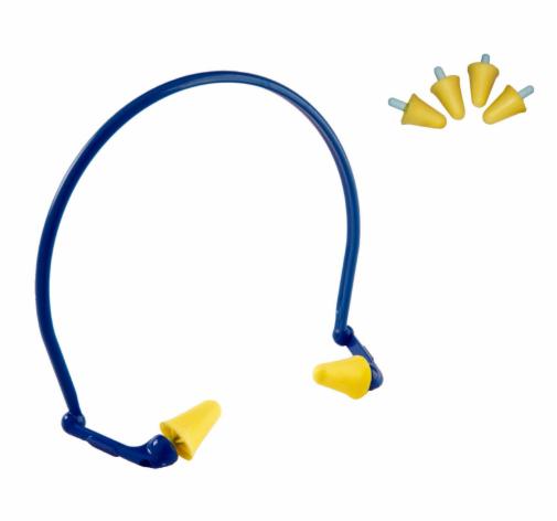 3M EAR Banded Earplugs and Replacement Pods x 10 - Safety and Protect