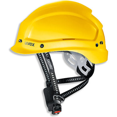 uvex Pheos Alpine Yellow Climbing and Safety Helmet - Safety and Protect