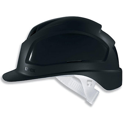 uvex Pheos B Black Safety Helmet with Slip Adjustment - Safety and Protect